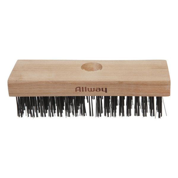 Allway  2-1/2 in. W x 7 in. L Carbon Steel  Wire Brush