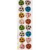 Soccer Ball Glitter Stickers - 2 Sheets