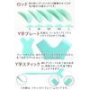 RuRuLi Eyelash Perm Kit, 3 Piece Set (Plate, Stick Rod), Eyelash Perm Self Kit (Clear)