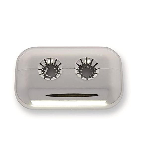 Acquastilla 117141 Double Open Rosette Chrome, Multicoloured