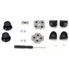 Lacement Buttons For Ps5 Controller,Borracha Controle Ps5,Accessories,Controller Replacement Kit For Ps5 Handle Conductive Rubber Pad Rocker 3D Plastic L12 Replacement Buttons Set