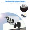 Solar LED Wall Light Motion Sensor Street Yard Outdoor Security Lamp Fake Camera