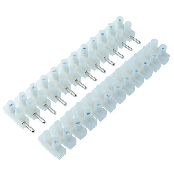 5 Pairs 12-Pole Plug & Socket 6A Terminal Strip Connectors