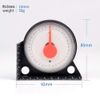 ANCLLO Mini Inclinometer Measurement Tool Protractor Tilt Level Meter Angle Finder Clinometer Slope Angle Meter With Magnetic Base