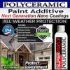 LATEX HOUSE PAINT ADDITIVE POLYCERAMIC TECHNOLOGY PROVIDES LONG TERM PROTECTION