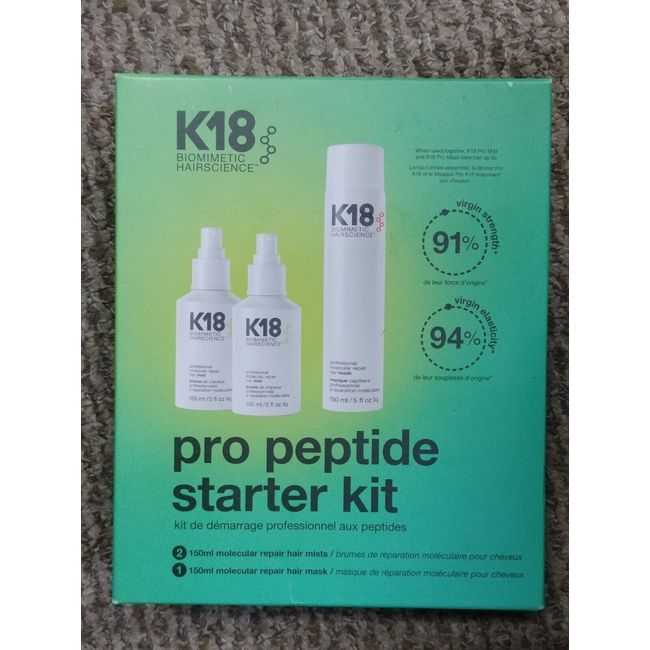 Brand New Factory Sealed K18 Pro Peptide Starter Kit