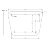 Outboard Transom Reinforcement Backing Plate - Full Pattern 0.188" Thick