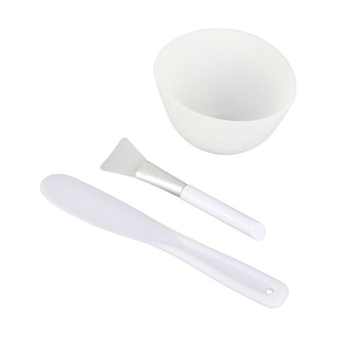 Face Mask Mixing Bowl Set, Facemask Mixing Tool Kit with Facial Mask Bowl Stick Spatula Silicone Face Mask Brush & Premium Soft Face Brushes