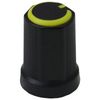 30 Pack Mixed Colour 6mm Splined Rotary Control Knobs Black Body Audio/Guitar/Mixer Knob