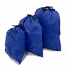 Solo Tourist Waterproof Drawstring Pouch, Proof Drawstring Bag, L Size, blue