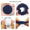 BTtime Cushion Foundation Puff Sponge Makeup 12 Pieces Soft 3 Colors 3 Layers Makeup Puff Wet and Dry Multifunctional Makeup Puff Round Shape (Skin Color, Blue, Pink)