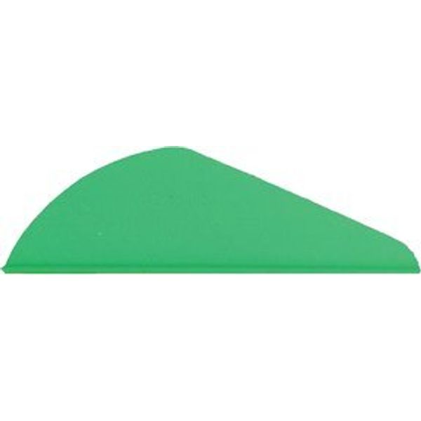 Bohning Mini Blazer Archery Vane (100-Pack), Neon Green