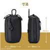 Elecom DGB-CP01MBK GRAPH GEAR Compact Digital Camera Case for Digital Cameras 1 Chamber Medium Black