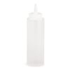 TableCraft 108C 8 Oz. Standard Cone Tip Natural Squeeze Dispenser