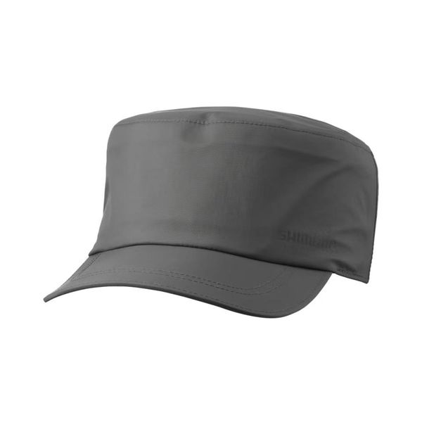 Shimano CA-001Y Rain Work Cap, Charcoal, M