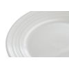 PLATO SET 4 PORCELANA 19X19X2 BLANCO