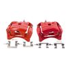 Front Performance Brake Caliper Set Red Compatible with 2010-2013 Nissan Altima 2011-2012 Sentra