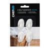 Chef Aid Medium Self Adhesive Hook Set, 4 Piece Set