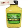 2 Pack Trader Joe's DILL PICKLE MUSTARD  9 oz Kosher LIMITED