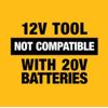 DEWALT Xtreme 12V MAX* Cordless Drill, 3/8-Inch, Tool Only (DCD701B)