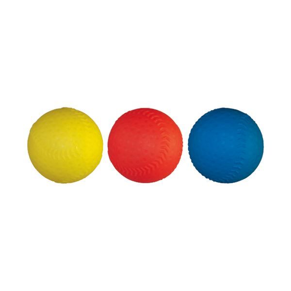 (Summary) Plastic balls (soft baseball pattern) 3 pieces (x5 sets)