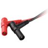 HALJIA Digital Multimeter 1000V 20A Test Lead Probe Soft Silicone Rubber Cable Wire (2 PCS)