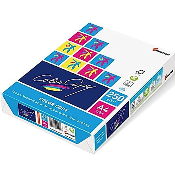 A4 Colorcopy/Mondi Paper 250gsm 125 Sheets