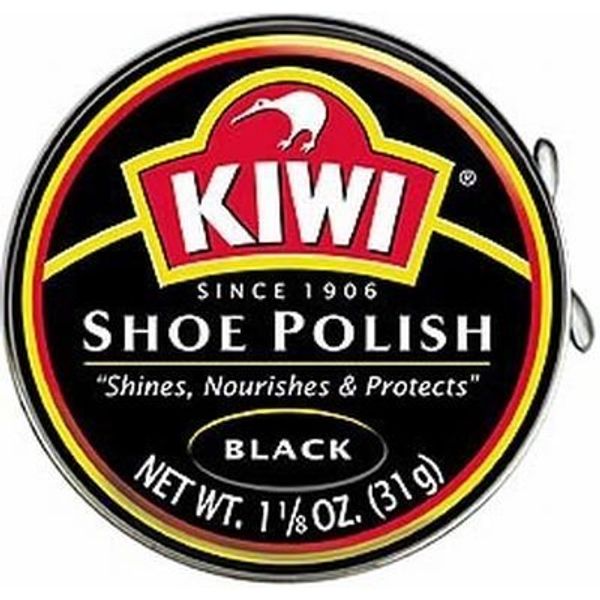 Kiwi Shoe Polish Paste Black by Kiwi