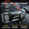 Portable Car Jump Starter,5000A Battery Charger,SuperS