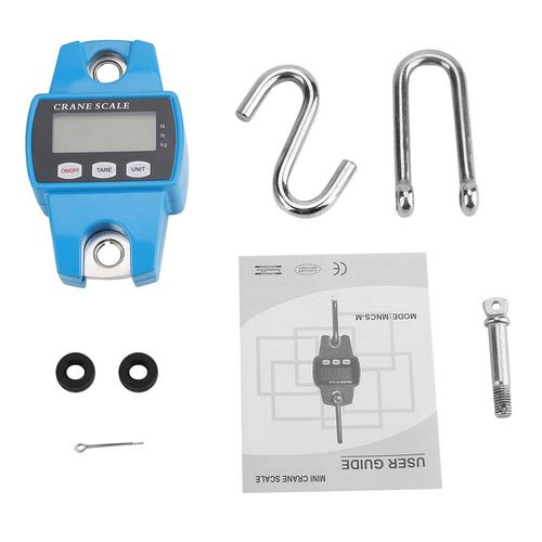 Hanging Crane Scale Digital Hook Weight Scale 300KG Digital Crane Scale Industrial Hook Weight Meter for Industrial Factory Shop Home Use