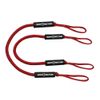Extreme Max 3006.2714 BoatTector Bungee Dock Line Value 2-Pack - 5', Red