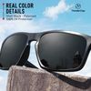 ThunderClap POLARIZED Replacement Lenses for Oakley Hold Out Sunglasses OO9357 - Shell Black