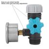 Pwshymi Water Pressure Valve, Irrigation Controller Reducer Visualized Adjustment with G3/4 Inch Internal Thread for Garden