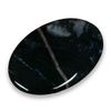 CrystalAge Banded Black Agate Thumb Stone