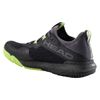 HEAD Men's Motion Pro Pickleball Shoes, Black/Lime, 12.5