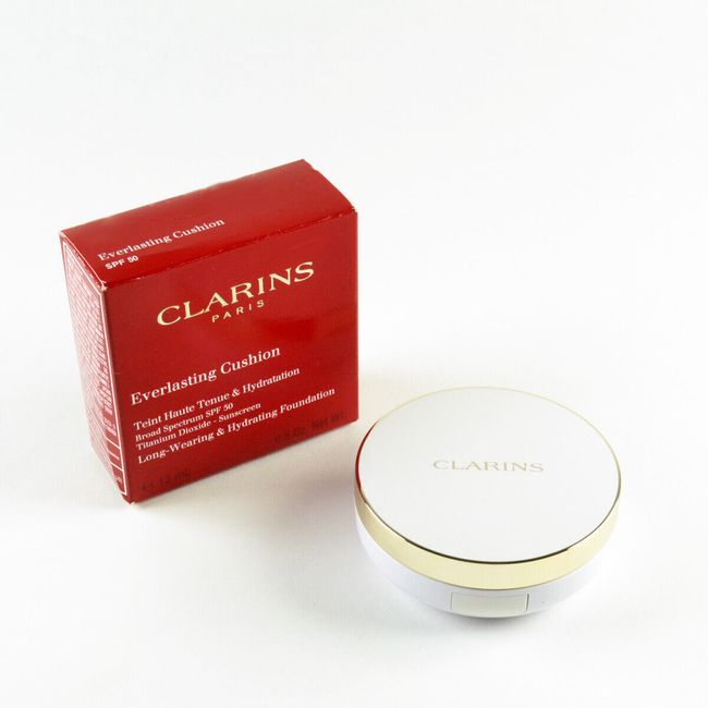 Clarins Everlasting Cushion SPF50 Long-Wearing & Hydrating Foundation #107 Beige