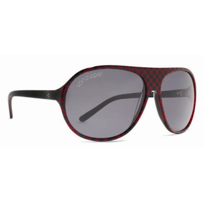 Vonzipper ROCKFORD BRE BLACK RED CHECKERS/GREY