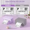 MUNBYN Bluetooth Thermal Label Printer 130B Wireless 4x6 Shipping Label Printer