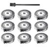 SH30 Replacement Heads for Philips Norelco Series 3000, 2000, 1000 Shavers and S738 Click and Style, Replace the SH30 Shaver Blades 9 pack