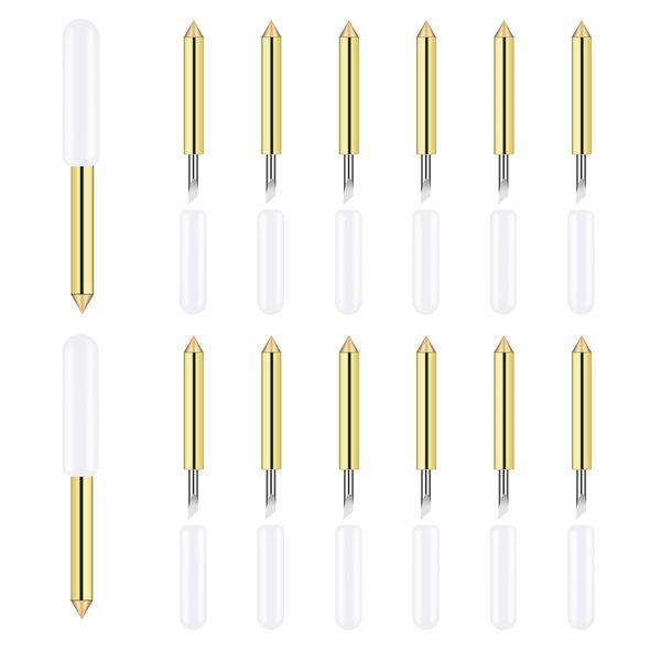 12 Pack Premium Fine Point Tip Compatible with Explore Air/Air 2/Air 3/Maker/Maker 3 Cutting Machines