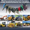 42 Heavy Equipment Keys Master Set, Construction Machine Operator Ignition Key S