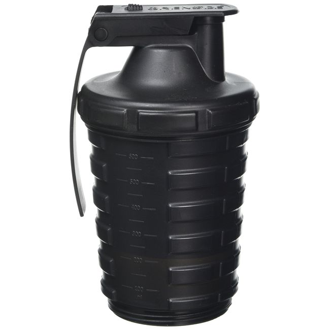Grenade Shaker with Capsule Storage Facility, Black
