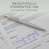 Parker Ballpoint Pen Refills | Medium Point | Blue QUINKflow Ink | 10 Count