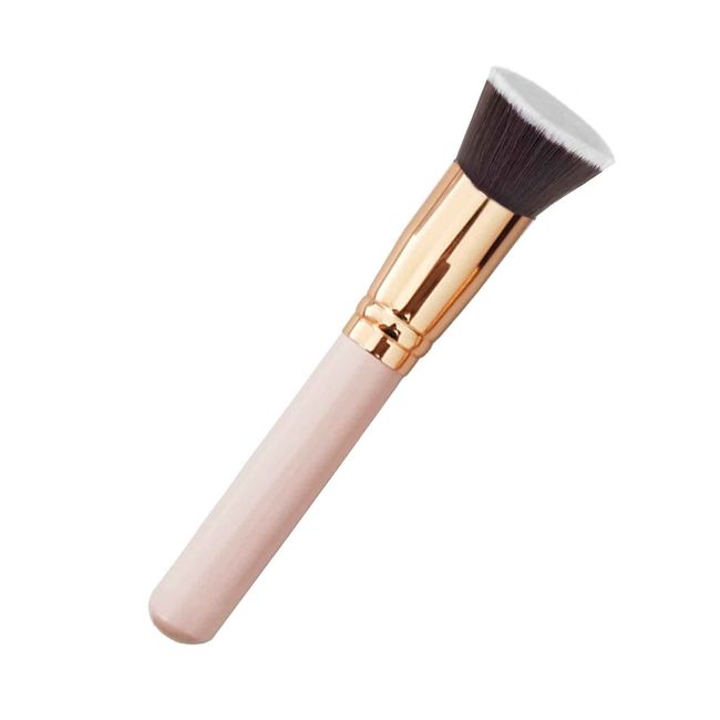 Jeopoom Makeup Brush, Contouring Brush, Beauty Brush, Dense, Soft, Lightweight, Versatile, Contours, Sculpts, Defines, Blends, Premium Quality Synthetic Fiber,used to Retouch the Face(Rose Gold)