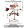 SWEN Products Train Weathervane