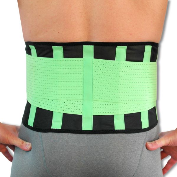 NeoPhysio Advanced Breathable Lower Back Support Belt, Great for Active People - XL