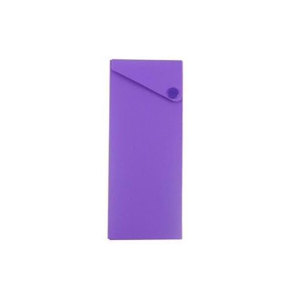 for Plastic Sliding Pencil Case Box with Button Purple 2166513300