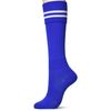 Zett ZFS2000 Soccer Socks (2 Lines) White x Black