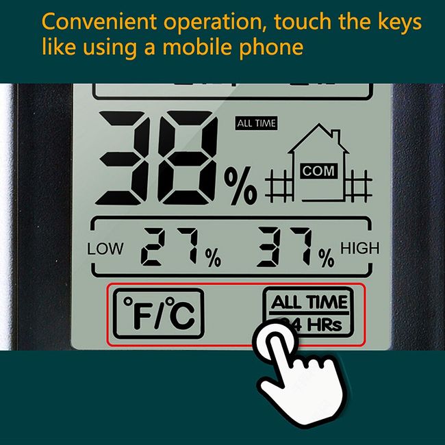 Mini Digital LCD Indoor Convenient Temperature Sensor Humidity Meter  Thermometer Hygrometer Gauge