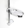 Milano Select Riser Rail Hand Shower Handset Holder Soap Dish - Chrome